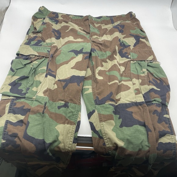USGI Army Vintage M65 Field Pants Woodland Camo - Large Regular - Picture 2 of 7